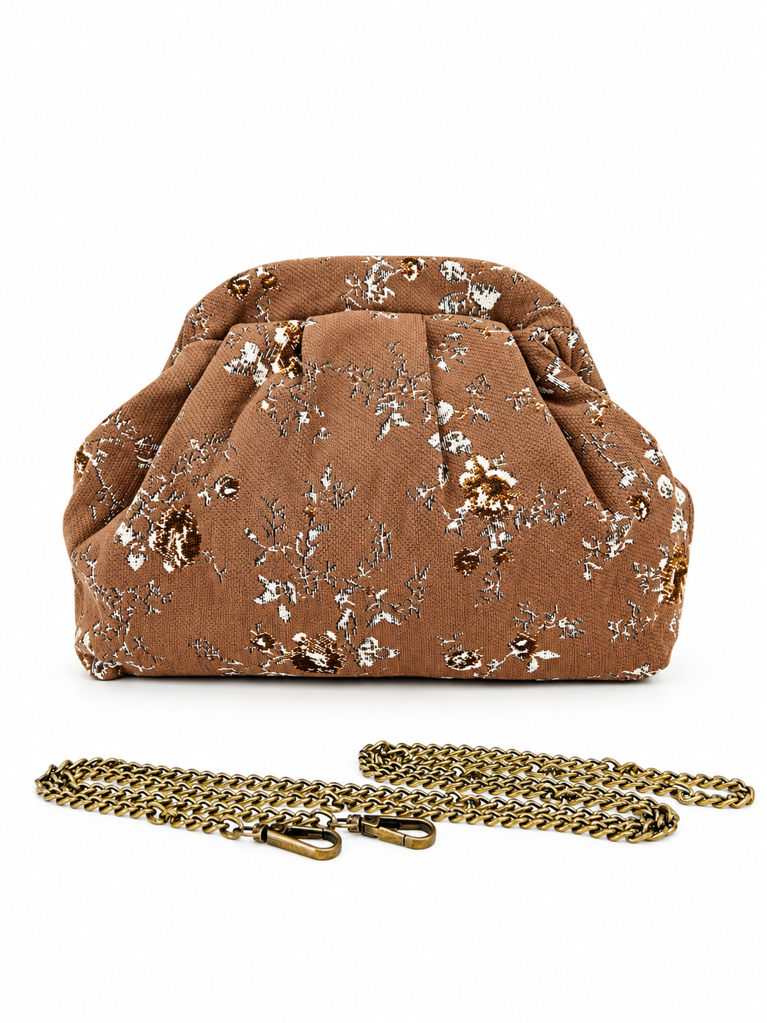 Bolso de mano Begoña Forest Marrón