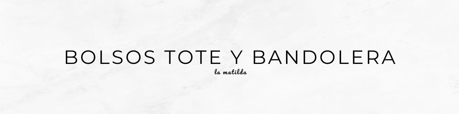 Bolsos y Bandoleras