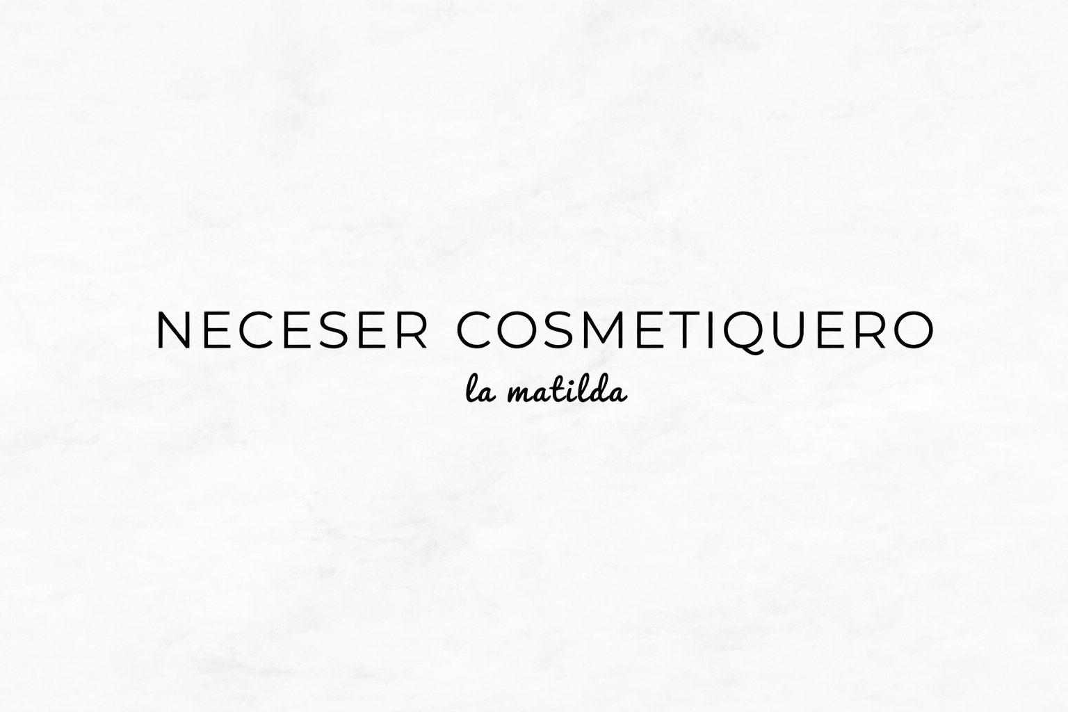 Neceser Cosmetiquero