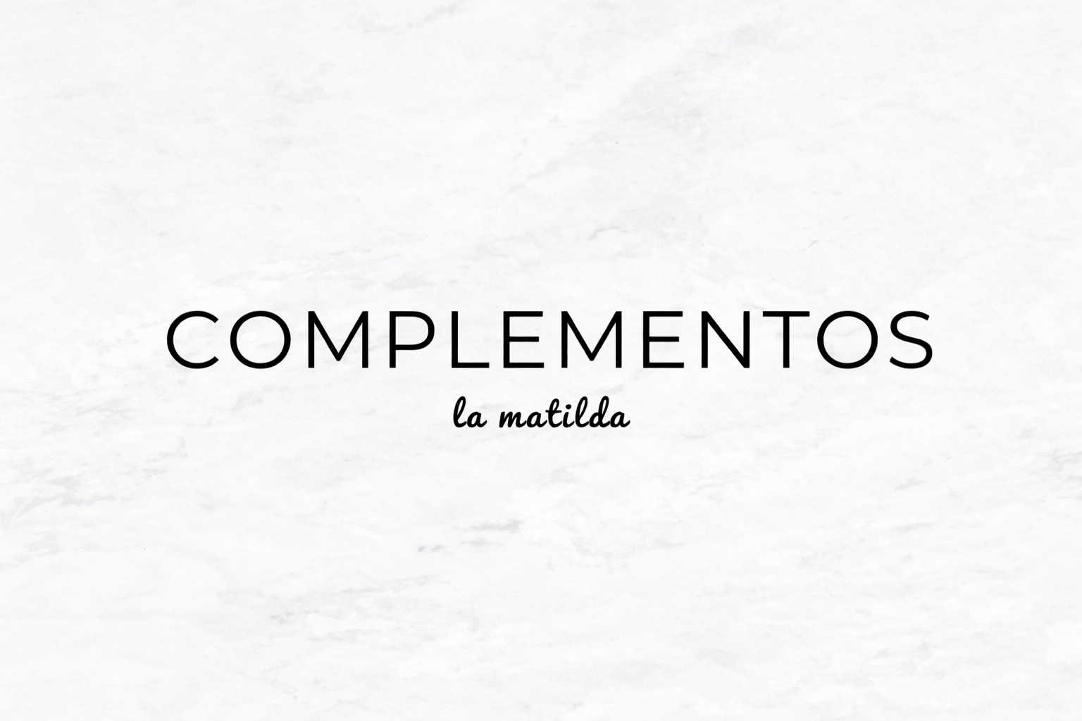 Complementos