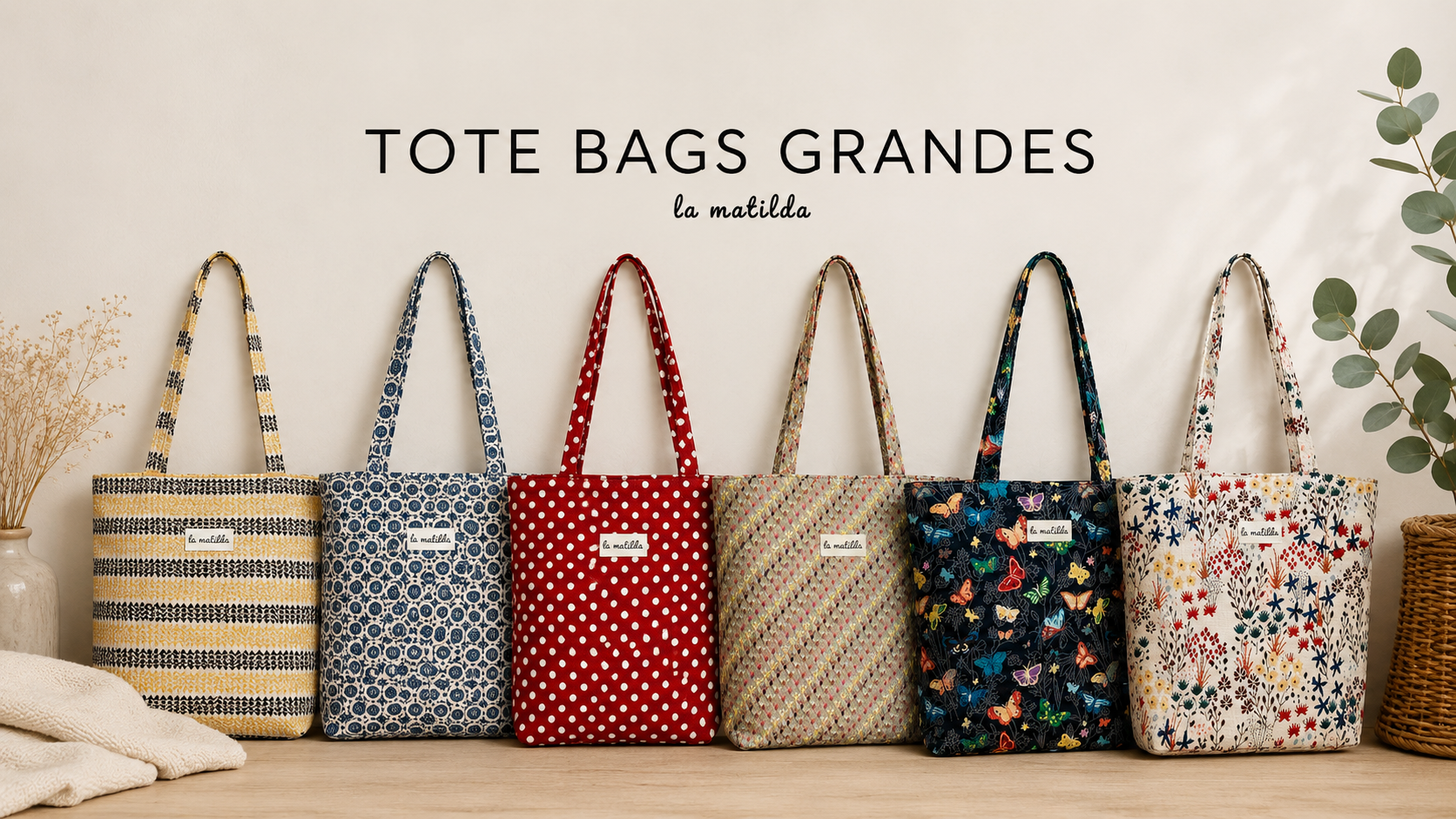Bolsa Tote Bag Grande