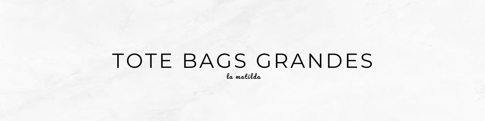 Bolsa Tote Bag Grande