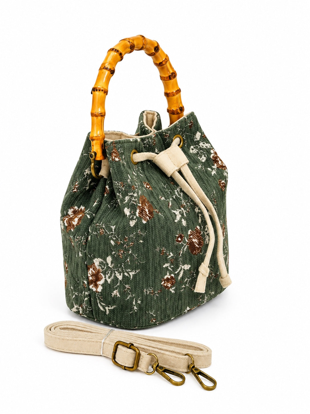 Bolso de mano Carla Forest Verde