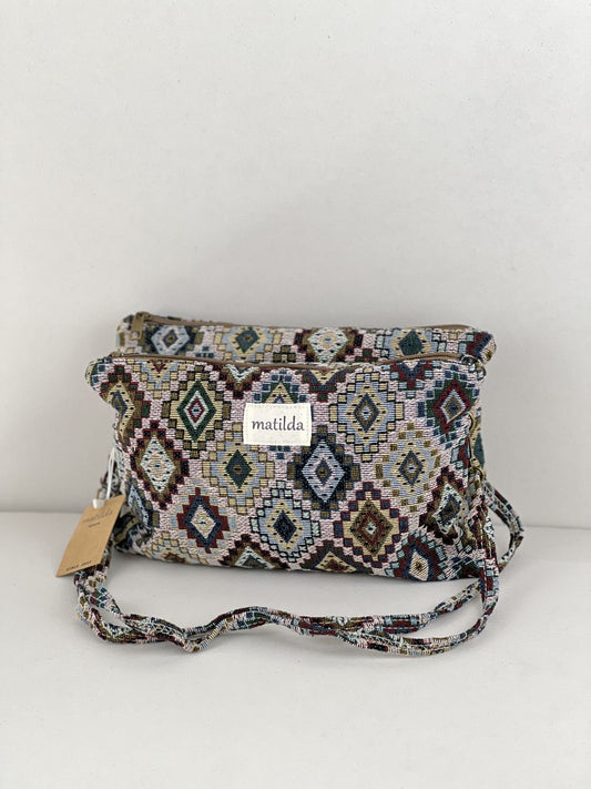 Bandolera Doble Pixel Rombo