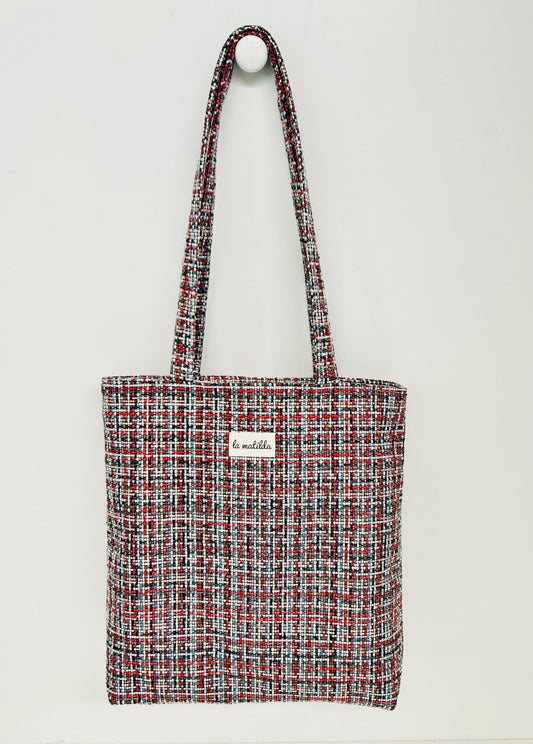 Bolsa Tote Bag Tartar Azul