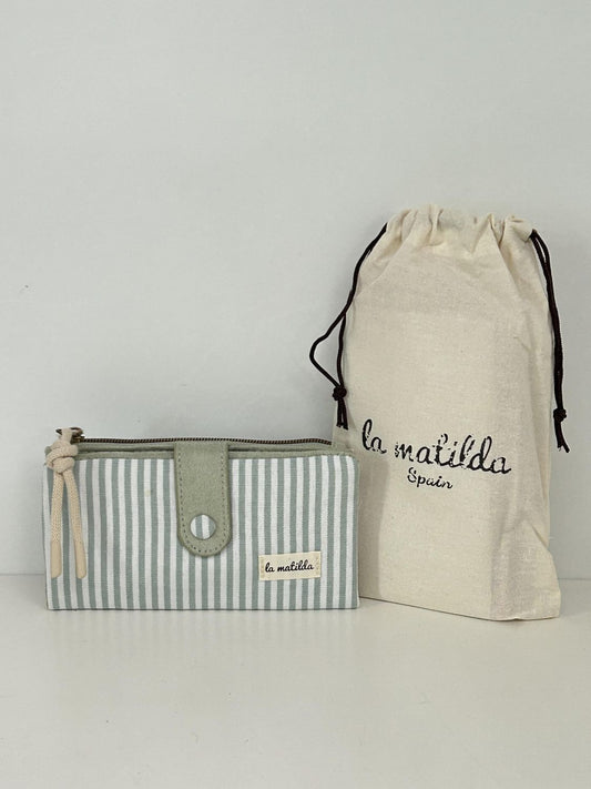 Cartera Grande Marinera Verde