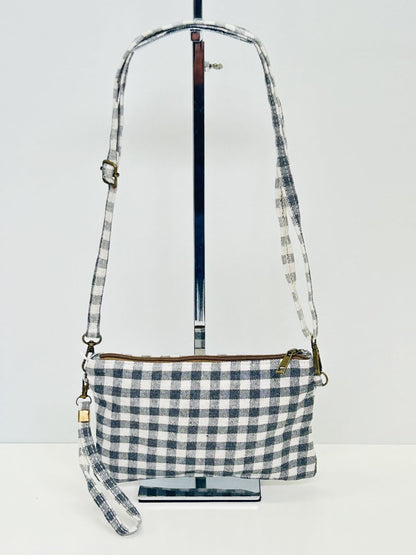Bandolera Gringham Gris