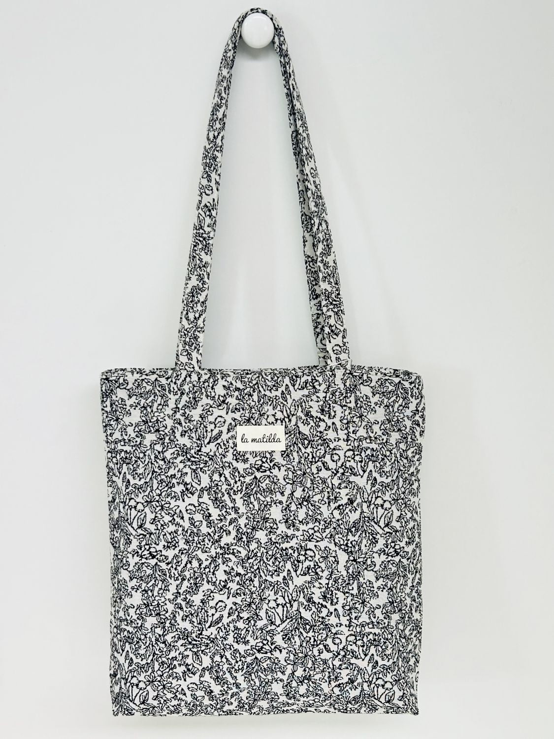 Bolsa Tote Bag Pattern Negro