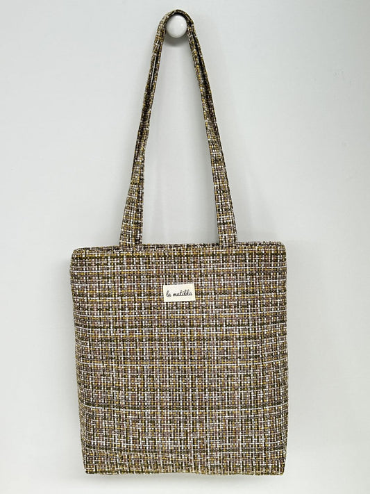 Bolsa Tote Bag Tartar Amarillo