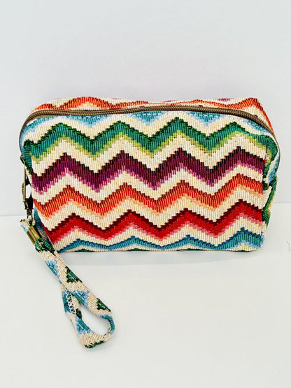 Neceser Rectangular Zigzag Multicolor