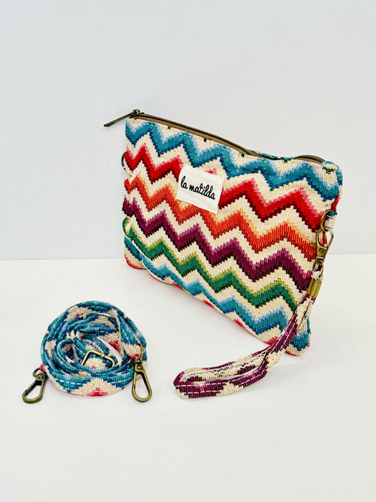 Bandolera Zigzag Multicolor
