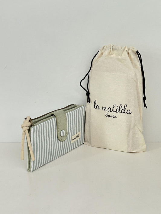 Cartera Grande Marinera Verde