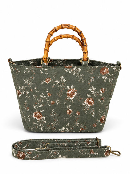 Bolso de mano Valeria Forest Verde