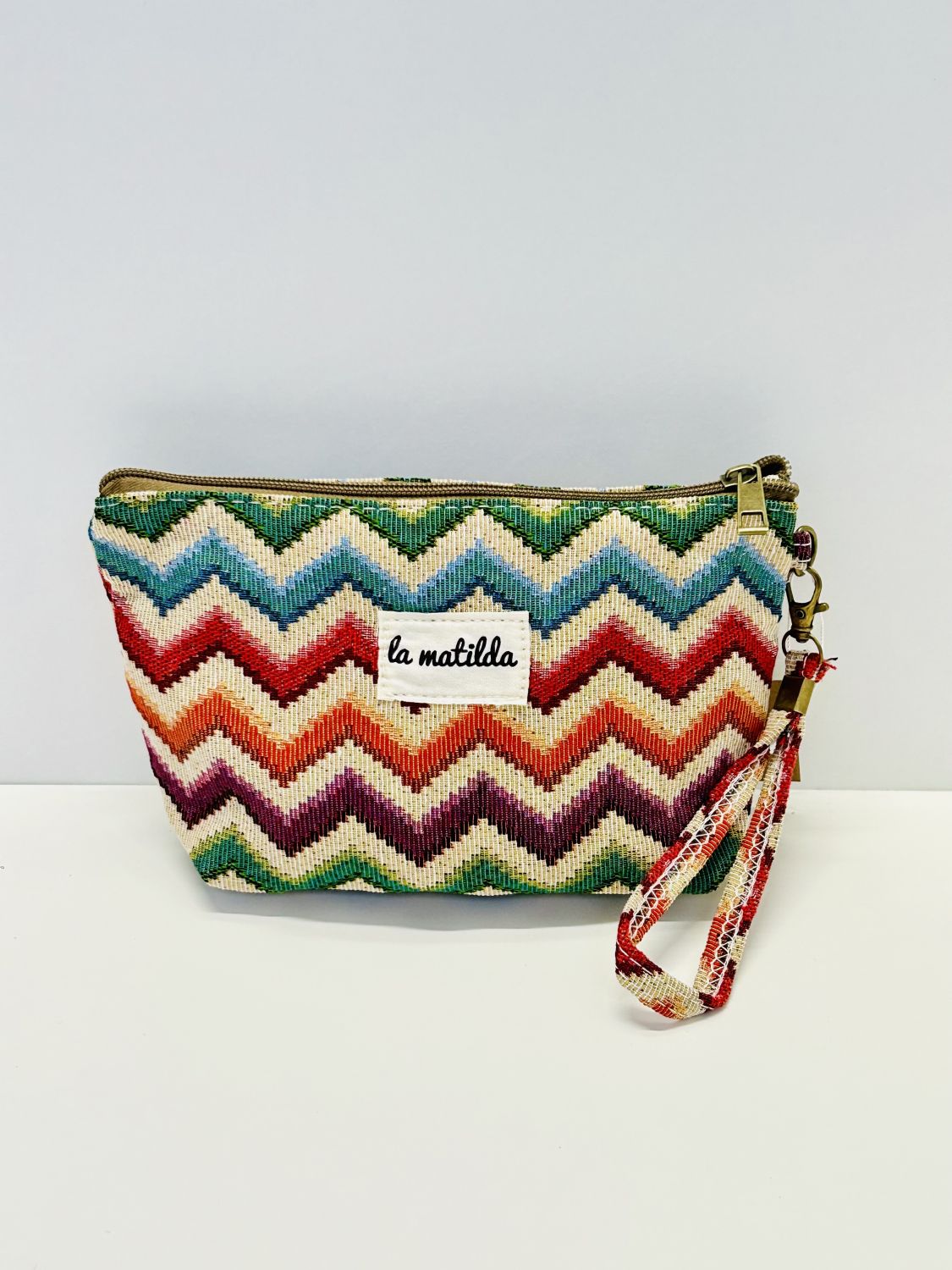 Neceser Grande Zigzag Multicolor