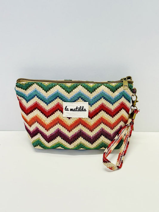 Neceser Grande Zigzag Multicolor