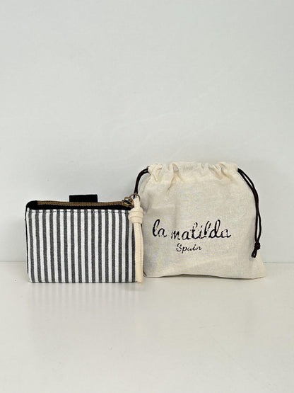 Cartera Pequeña Marinera Negra