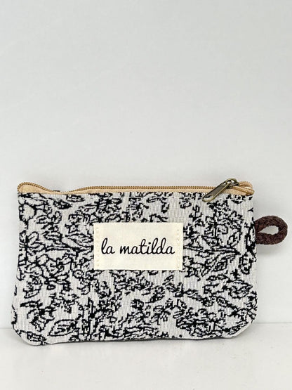 Monedero Pattern Negro