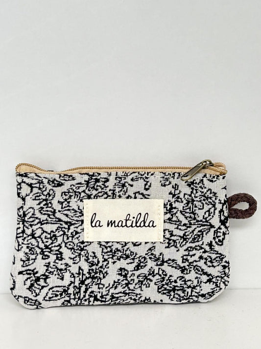 Monedero Pattern Negro