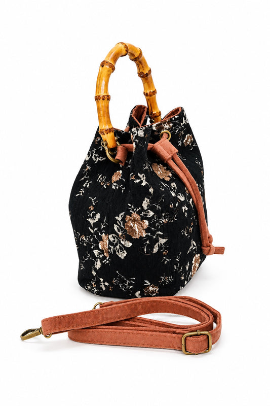 Bolso de mano Carla Forest Negro