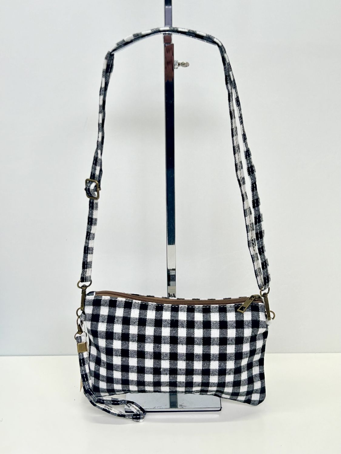 Bandolera Gringham Negr