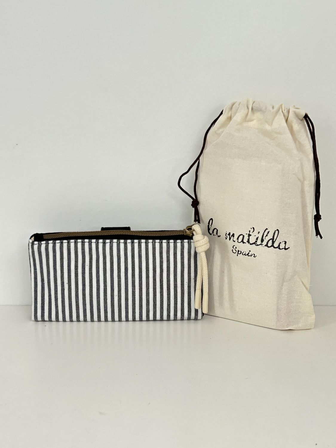 Cartera Grande Marinera Negra