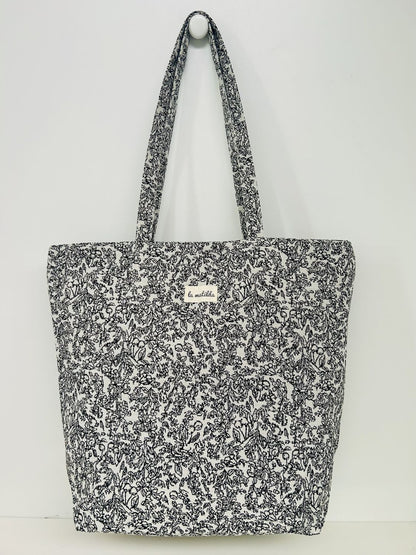 Bolsa Tote Bag Grande Pattern Negro