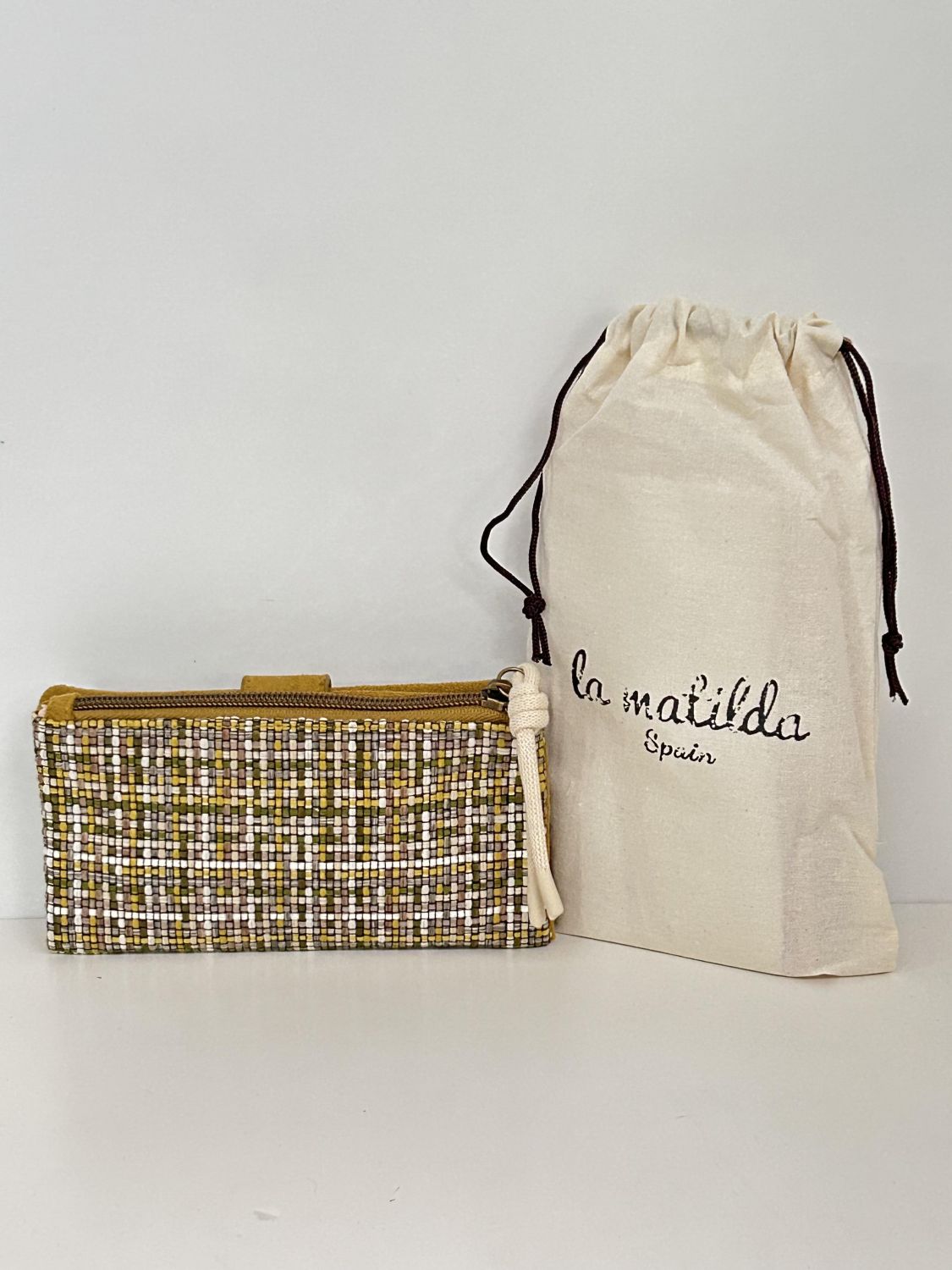 Cartera Grande Tartar Amarillo