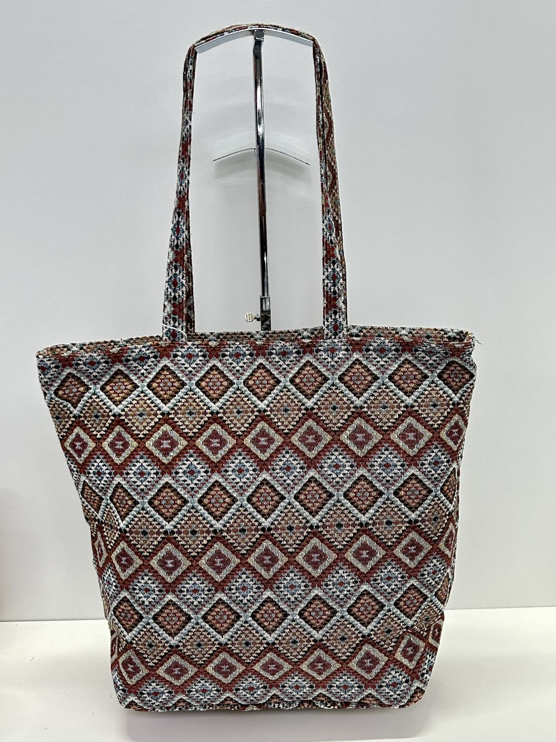 Bolsa Tote Bag Grande Rombos