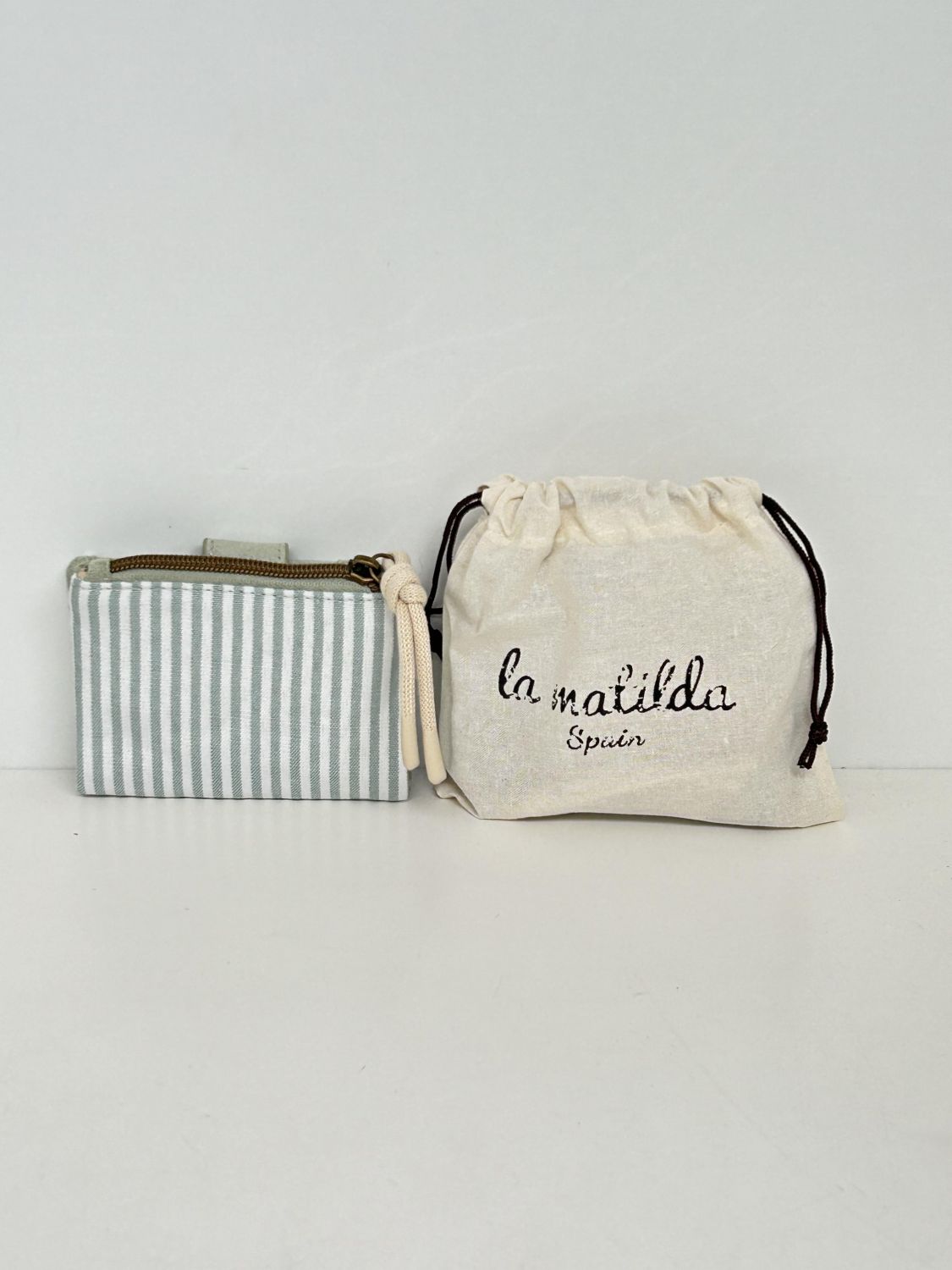 Cartera Pequeña Marinera Verde