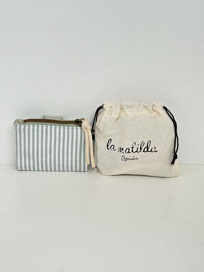 Cartera Pequeña Marinera Verde