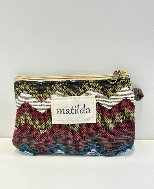 Monedero Zigzag Vintage