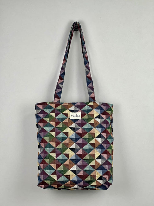Bolsa Tote Bag Triangulos
