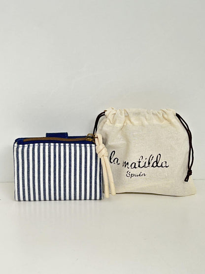Cartera Pequeña Marinera Azul