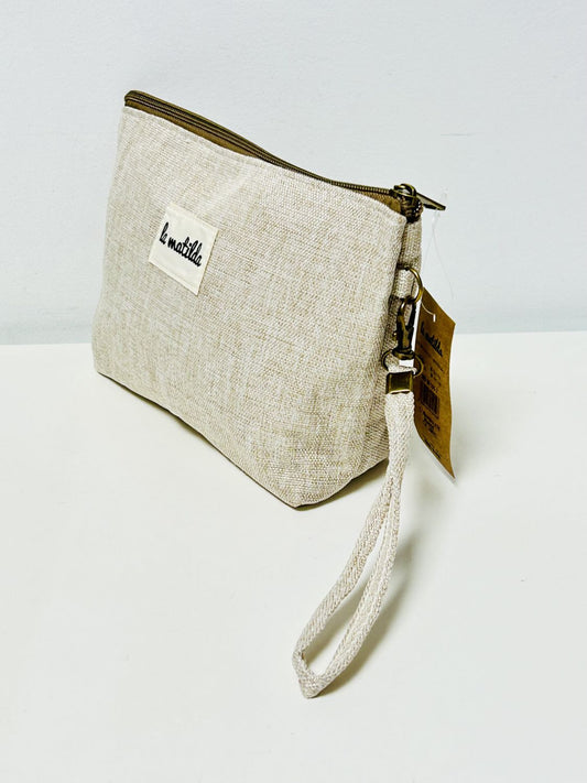 Neceser Grande Unicolor Beige