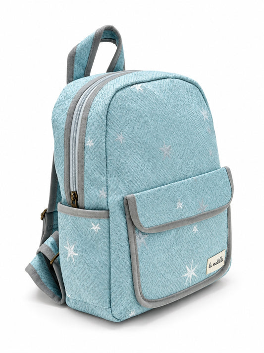 Mochila Azul Estrellas