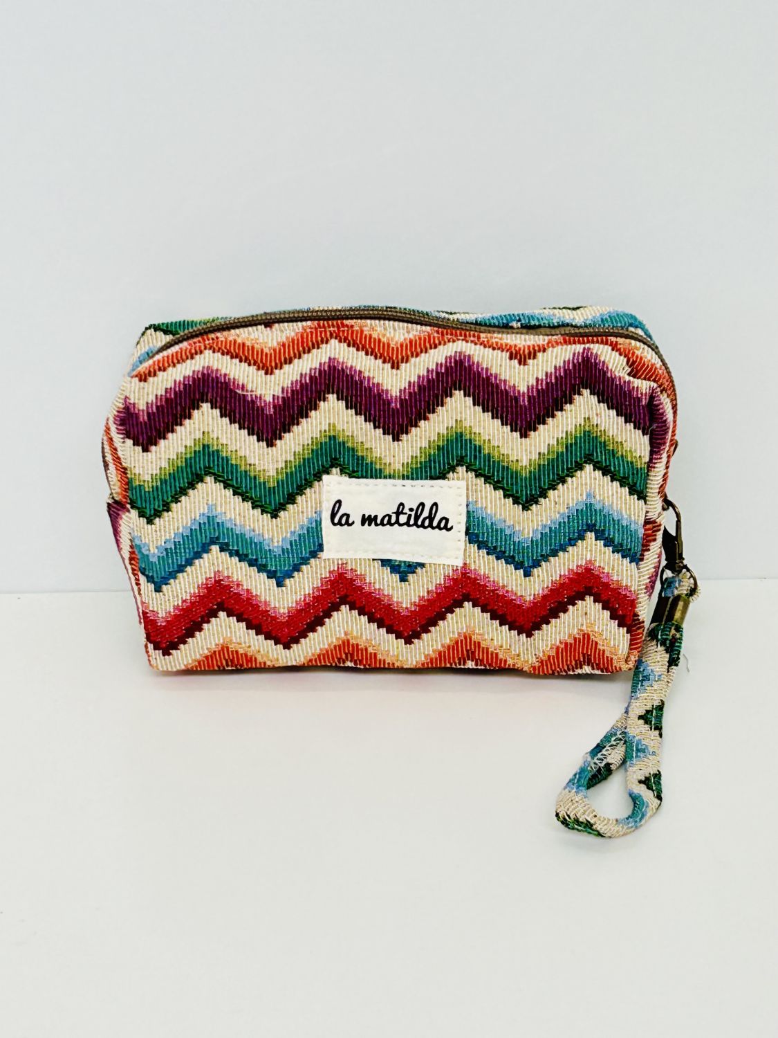 Neceser Rectangular Zigzag Multicolor