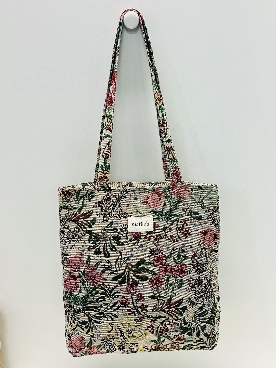 Bolsa Tote Bag Floreada
