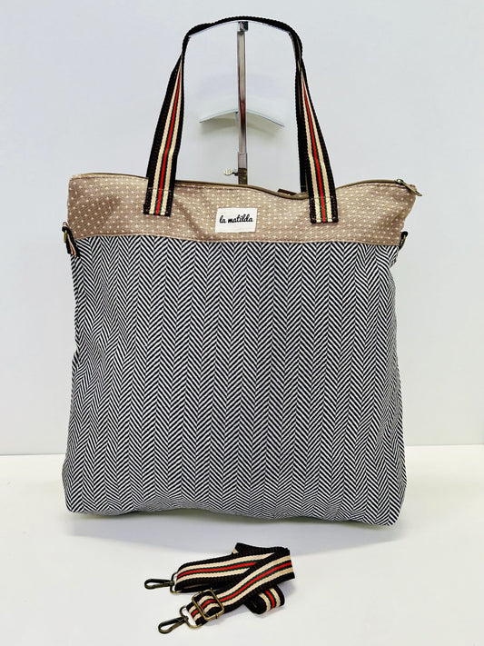 Bolsa de Viaje Grande Trigo Negro