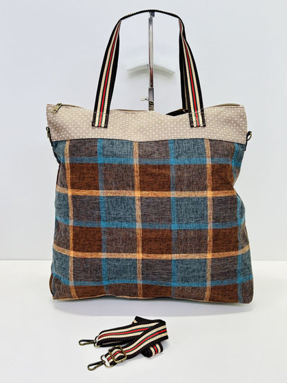 Bolsa de Viaje Grande Cuadros S