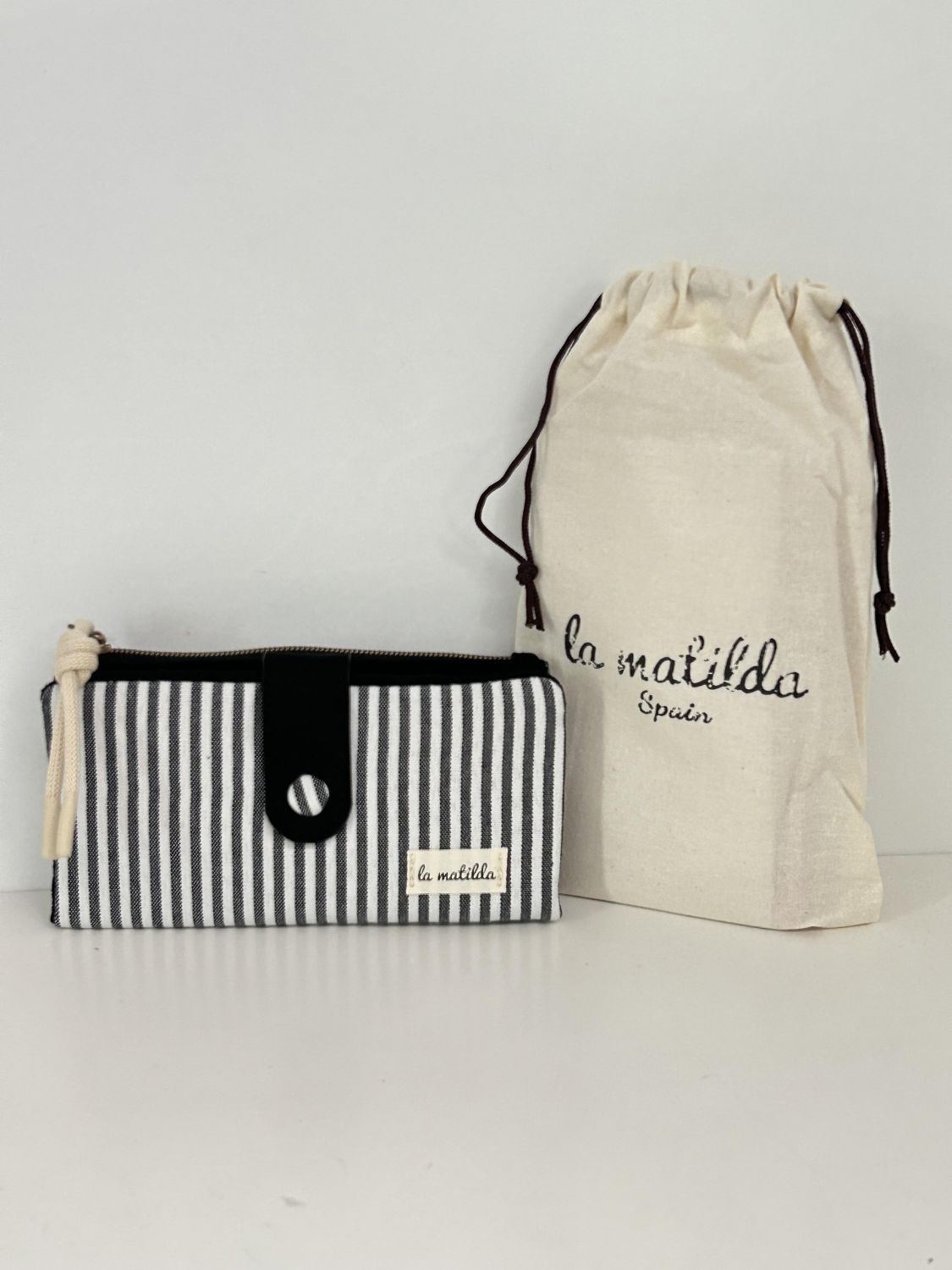 Cartera Grande Marinera Negra