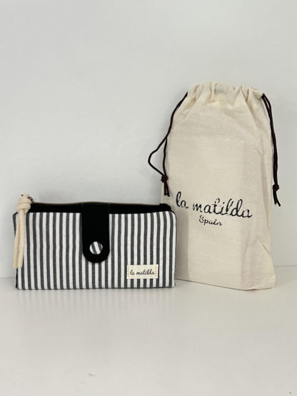 Cartera Grande Marinera Negra