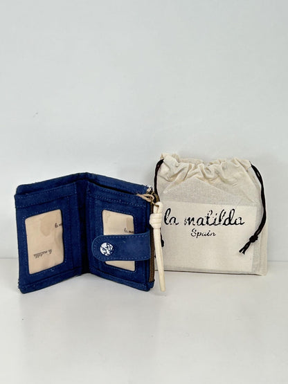 Cartera Pequeña Pattern Azul