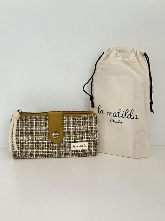 Cartera Grande Tartar Amarillo