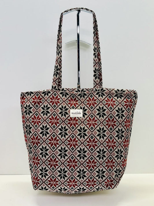 Bolsa Tote Bag Grande Geométrico