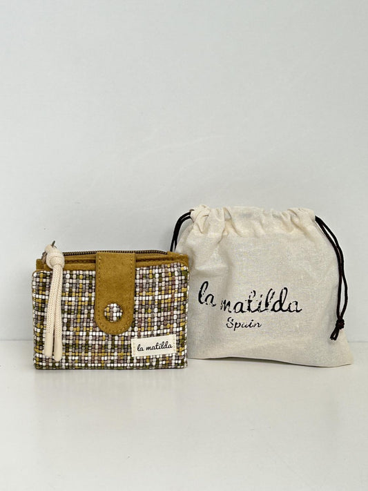 Cartera Pequeña Tartar Amarillo