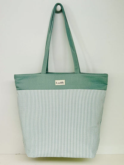 Bolsa Tote Bag Grande Marinera Verde