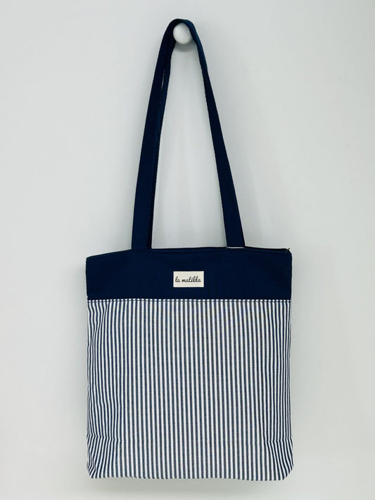 Bolsa Tote Bag Marinera Azul