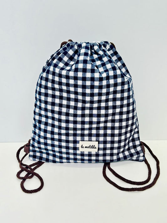 Mochila Cuerdas Gringham Marino