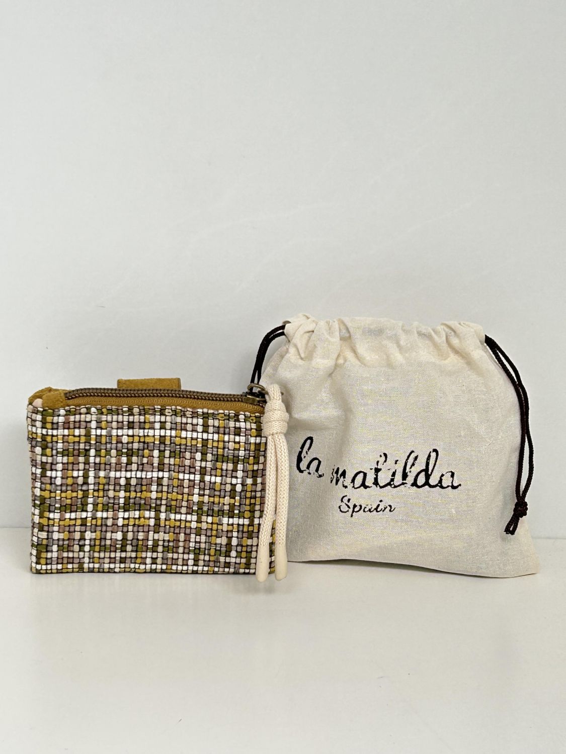 Cartera Pequeña Tartar Amarillo