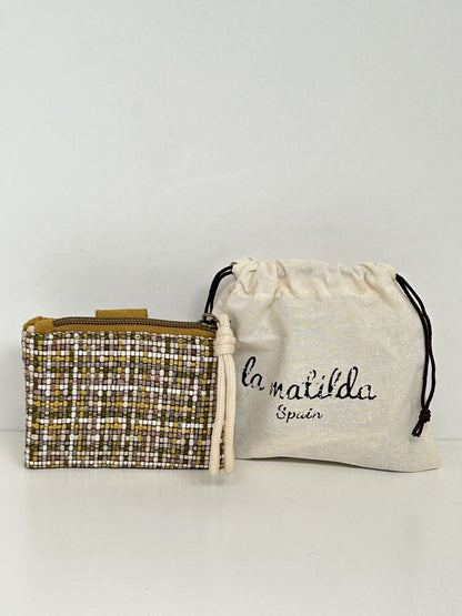 Cartera Pequeña Tartar Amarillo